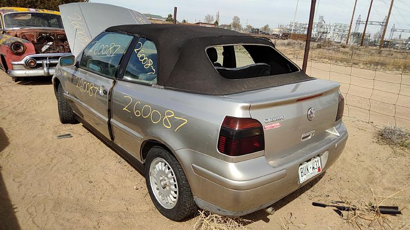 2000 Volkswagen Golf Except GTI Vehicle Unit Complt.