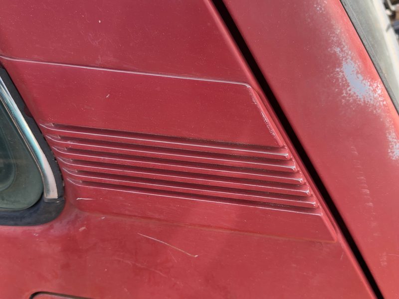 1988 Toyota FX (includes Fx16) Quarter Panel Moulding LH