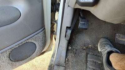 1995 Chevy Silverado 1500 Driver Left Lower Kick Trim Panel Oem Gray