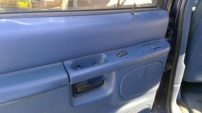 1995-1999 Ford Explorer Driver Left Rear Inside Door Trim Panel Only Back Blue