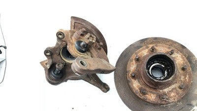 1981-93 Dodge Ram W250 Driver Left Front Spindle Steering Knuckle With Wheel Hub