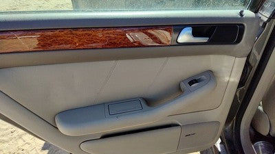 2002-2004 Audi A6 Driver Left Rear Door Trim Panel With Switches Back Tan