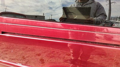 Chevy Venture Passenger Right Rear Moulding On Quarter Panel Oem Red 72U