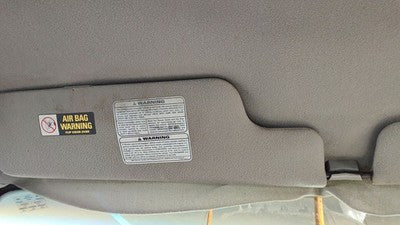 1999 Ford F150 Driver Left Sun Visor Oem Gray C2