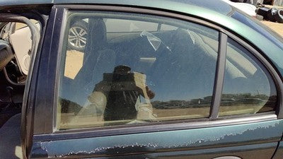 1996-2000 Saturn Sl1 Driver Left Rear Side Window Door Glass Oem Back 21098677