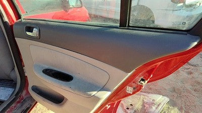05-10 Cobalt Passenger Right Rear Door Trim Panel With Switches Back 14C Gray