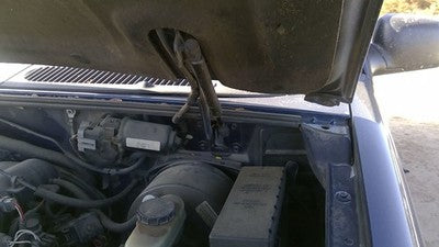 1995-1998 Ford Explorer Driver Left Hood Hinge Assembly Oem Blue Xl2z16796aa