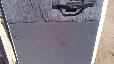 92-96 Ford Van E150 Passenger Right Rear Inside Door Trim Panel Only Back Gray