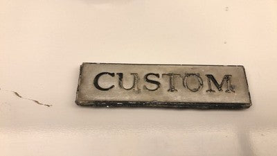 1978 Buick Lesabre Sail Panel Emblems Quarter Panel Emblem (custom) Set Oem