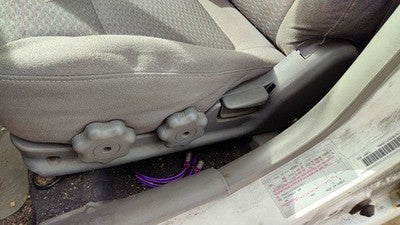 2002 Kia Rio Driver Left Side Seat Trim Panel Oem Gray