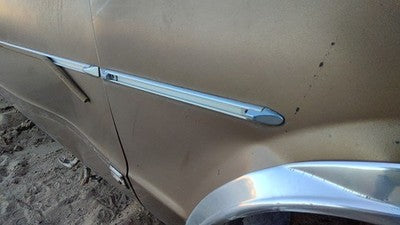1981 Chevy Malibu Passenger Right Moulding From Fender Oem Trim Strip 4 Door