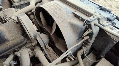 1985-92 Volvo 740 Complete Cooling Fan Blade Assembly With Clutch Oem B230f