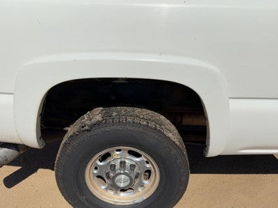 05 Silverado 2500 Passenger Right Rear Wheel Flare Moulding Oem Back White 50U