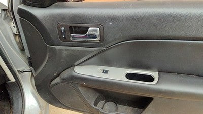 10-12 Fusion Passenger Right Front Door Trim Panel With Switches Charcoal Fw