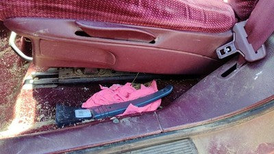 1995 Chevy Lumina Driver Left Side Seat Trim Panel Oem Red