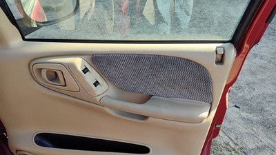 2000 Dodge Durango Passenger Right Front Door Trim Panel With Switches Tan