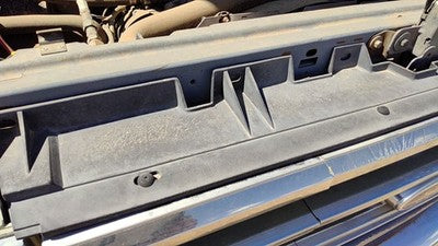 1987-1991 Ford F150 Top Plastic Cover Above Radiator Support Oem Upper Shield