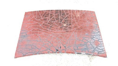 2000-2005 Toyota Celica Hood Scoop Trim Oem Red 76180-20020