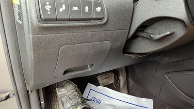 16-18 Hyundai Tucson Lower Dash Under Column Knee Bolster Trim Panel Black Try