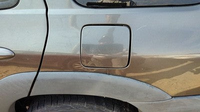 2001-2006 Mazda Tribute Fuel Tank Door With Hinge Gas Lid Oem Filler Gray Cx