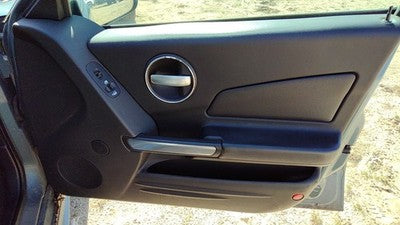 06-08 Grand Prix Passenger Right Front Inside Door Trim Panel Switches Ebony 19B