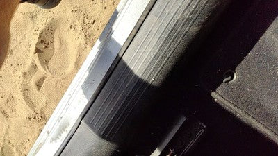 2015 Chrysler 200 Driver Left Lower Kick Trim Panel Oem Black X9