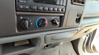 1999-04 F350 Powerstroke Temperature Control Module In Dash Heater Ac Head Unit