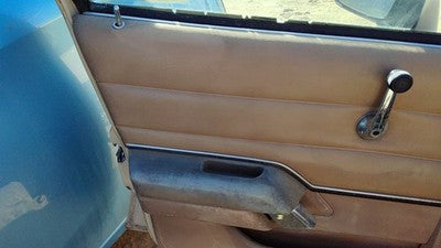 1984 Ford Tempo Driver Left Front Door Trim Panel Manual Windows Tan