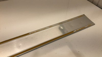 73-80 Chevy Truck Pickup Cab Middle Rear Belt Trim Molding Squarebody Dings
