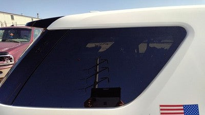 11-19 Police Interceptor Passenger Right Rear Quarter Glass Back Side Window