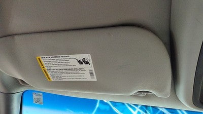 2005-2009 Chevy Uplander Driver Left Sun Visor Oem Gray 17B 15874430