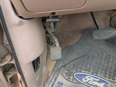 92-97 Ford F250 Parking Brake Pedal Assembly Oem Complete Emergency Unit
