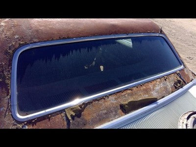 1968 67-71 Ford Thunderbird Chrome Trim Around Back Glass OEM 4 Door