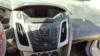 13-14 Focus Ford Focus Trim Bezel Around Radio Surround Dash Panel Oem Black Ew