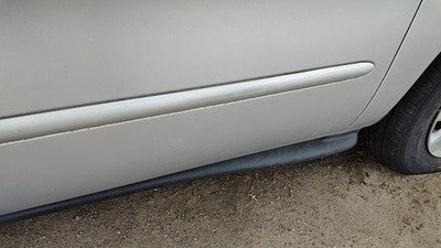 1997 Ford Taurus Passenger Right Front Moulding From Door Trim Strip Silver Ts