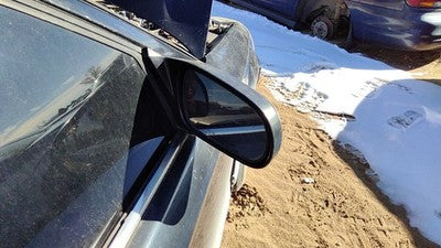1996-2000 Honda Civic Passenger Right Side Mirror Door Mounted Oem Black Coupe