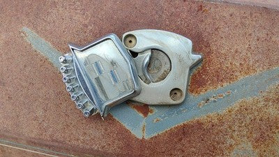 1984 Deville Sedan Trunk Emblem Key Cover Rear Back Deck Lid
