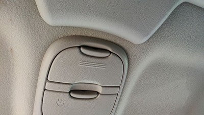 00-05 Chevy Venture Center Overhead Console Oem Dome Light Map Lamp Cubby Gray