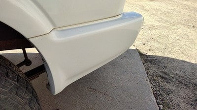 1998-2000 S10 Blazer Driver Left Rear Bumper End Cap Oem White 50U 12472169