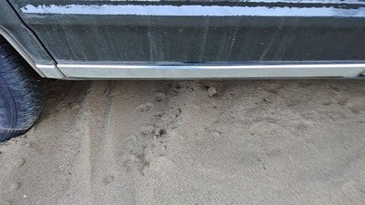 1985 Pontiac 6000 Passenger Right Rear Moulding From Door Oem Back Trim Strip