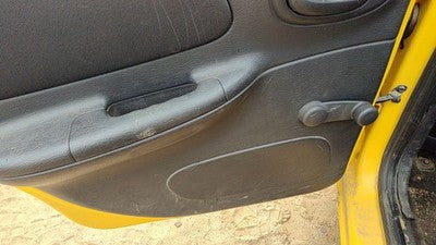 2004-2005 Dodge Neon Driver Left Rear Door Trim Panel With Switches Back Gray