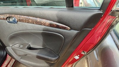 06-07 Lucerne Passenger Right Rear Door Trim Panel With Switches Back Ebony 193