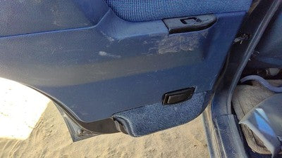 95 Nissan Pathfinder Driver Left Rear Inside Door Trim Panel Only Oem Back Blue