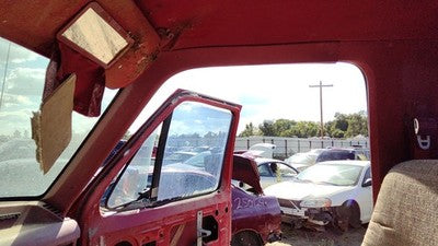 1988 Ford F150 Passenger Right A Pillar Trim Windshield Post Panel Oem Red