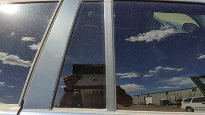 04-08 Pacifica Passenger Right Rear Vent Window Back Door Glass With Frame Oem