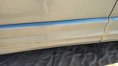 98-01 Olds Bravada Driver Left Front Moulding From Door Trim Strip Pewter 11U