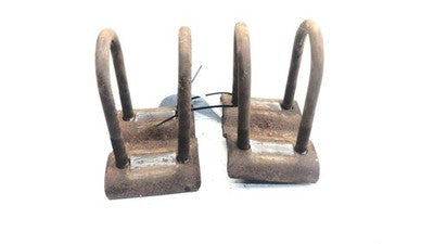 1981-1987 Gmc Sierra 1500 Set Of Ubolts For Rear End Oem 5.7L At 4X4 10 Bolt