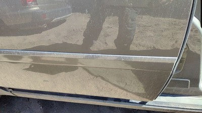 02-04 Audi A6 Passenger Right Rear Moulding From Door Oem Back Trim Strip Gold