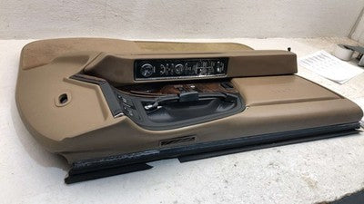 92 Buick Park Ave Ultra Driver Left Front Door Trim Panel With Master Switch Tan