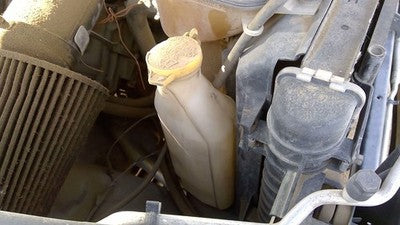 03-04 Ram 2500 Windshield Washer Fluid Reservoir With Pump Tank Bottle 5.7L Hemi